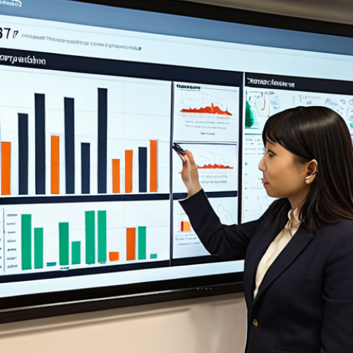**

> A modern condominium management office. One side of the office features a glass wall displaying financial charts and data. On the other side, staff members are actively communicating with residents, some face-to-face, others via a mobile app on their smartphones. A whiteboard displays "Open Communication" and "Transparency". Clean and professional.

**