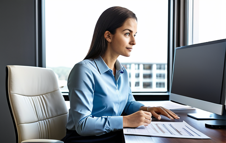 **

"A competent property manager in a modern, well-lit office, reviewing financial reports related to condo management. Fully clothed in appropriate business attire, looking professional and focused. Background includes a computer screen displaying accounting software and organized files. Safe for work, appropriate content, professional, family-friendly, perfect anatomy, correct proportions, natural pose, well-formed hands, proper finger count, natural body proportions."

**
