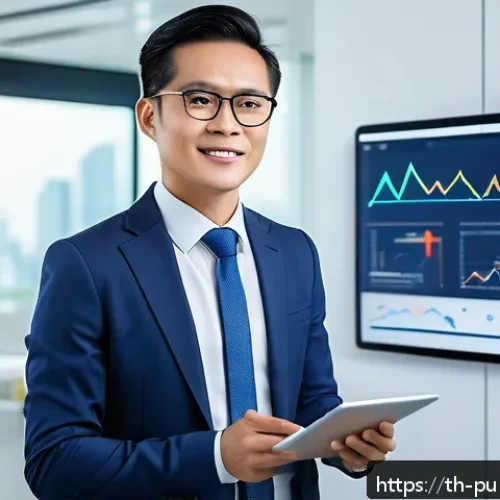 Home 29 공공관리사 자격증의 글로벌 성장 가능성 - A confident Thai digital-era executive in a modern office, wearing smart business attire with subtle...